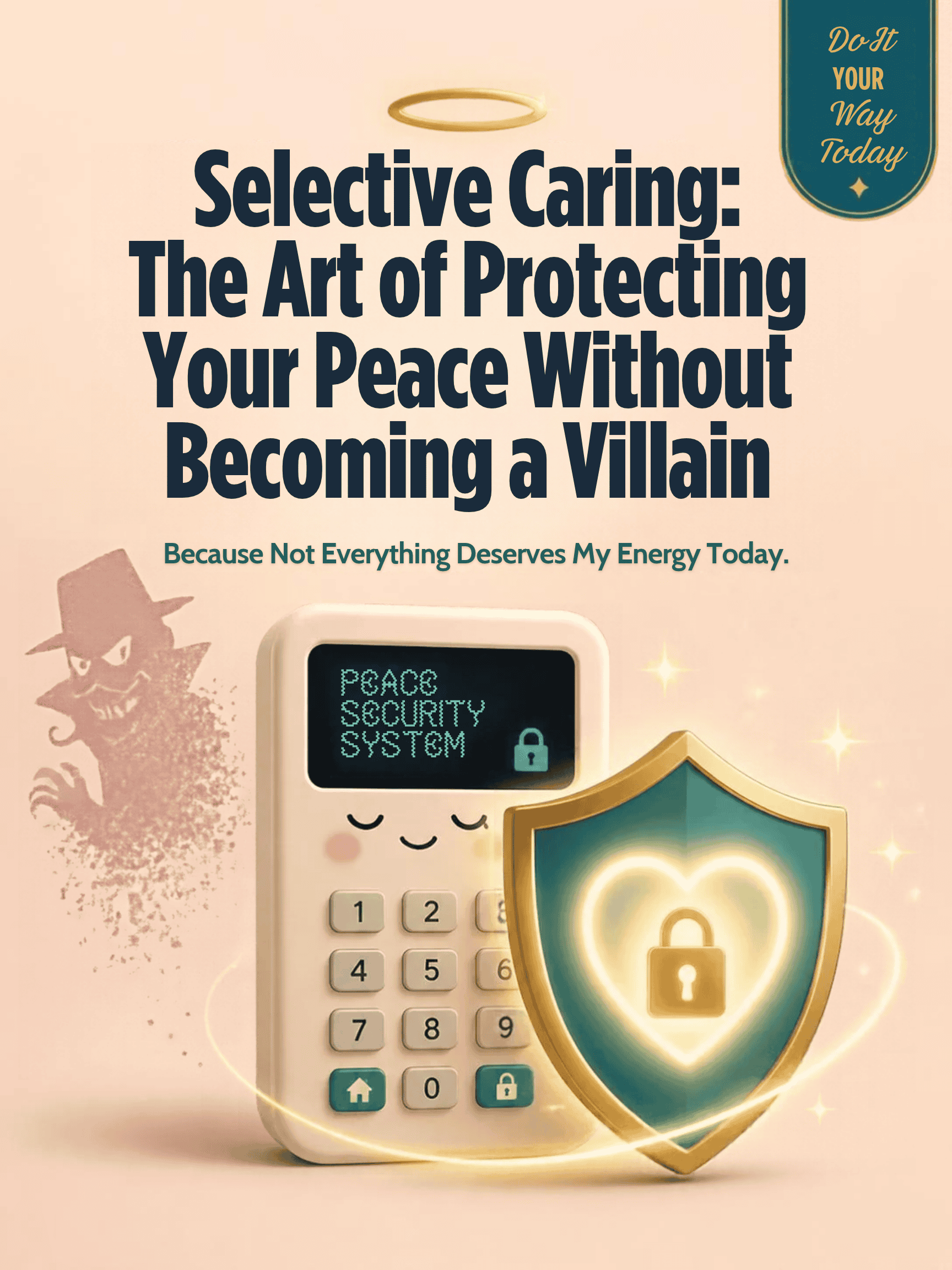 Selective Caring: The Art of Protecting Your Peace Without Becoming a Villain
